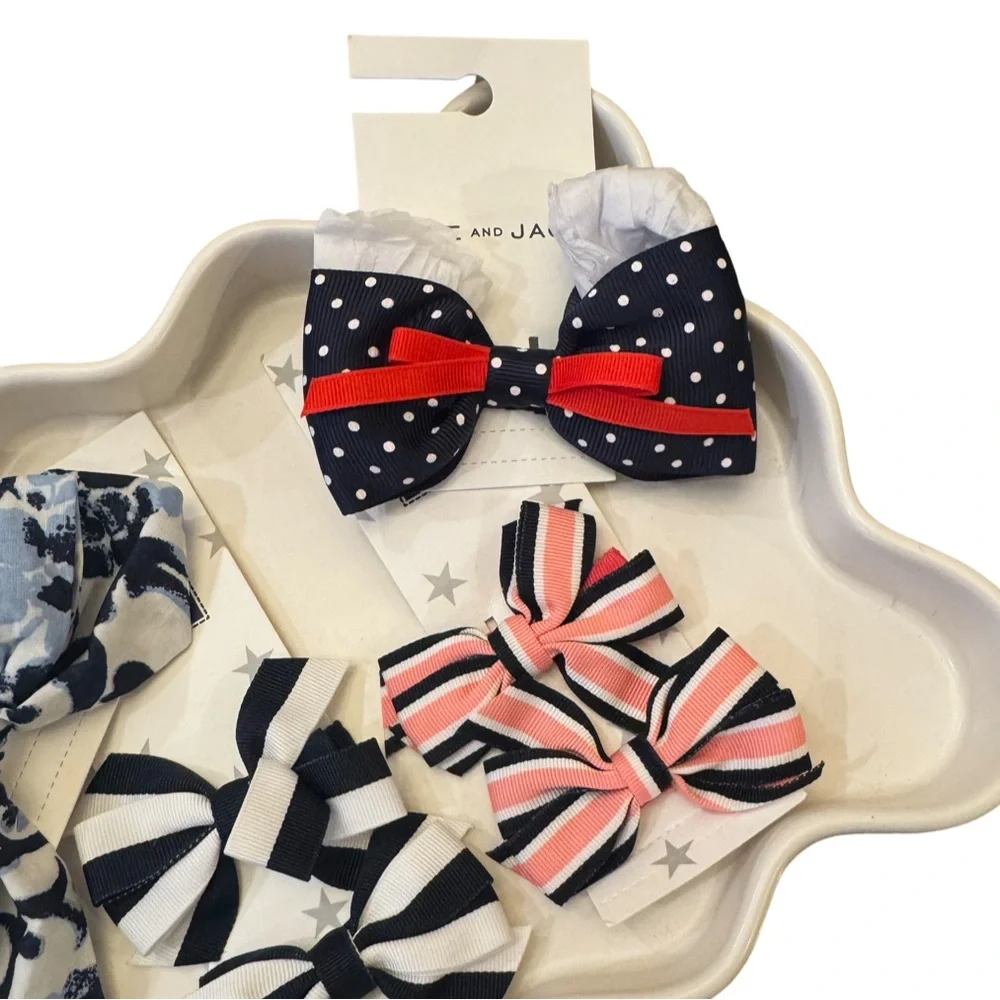 Janie and Jack Baby OS Bows - Set of 4